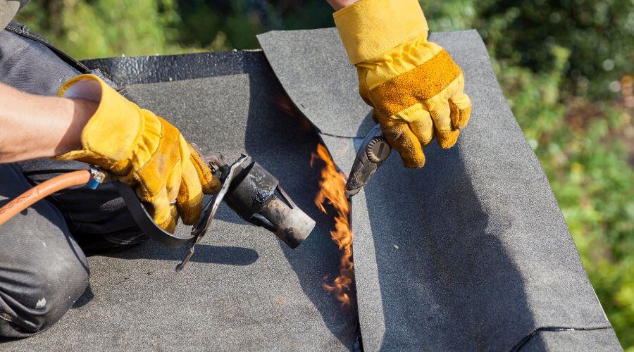 Professional flood damage restoration services in Duke, OK